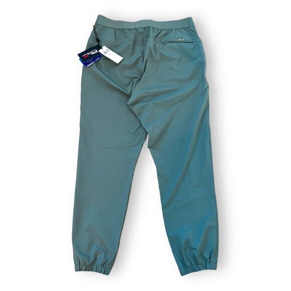 NWT RLX Ralph Lauren Womens Golf Pants Cuffed Stretch Pocket Green Size Medium - Picture 2 of 10